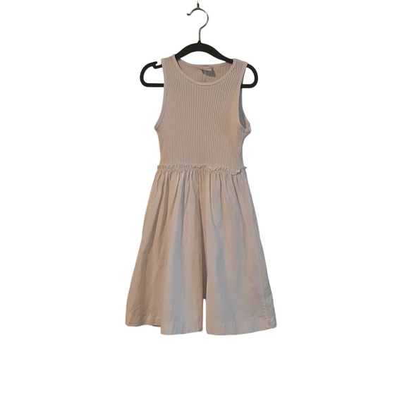 Zara Other - Zara Girl's White Sleeveless Ribbed Dress Size 8